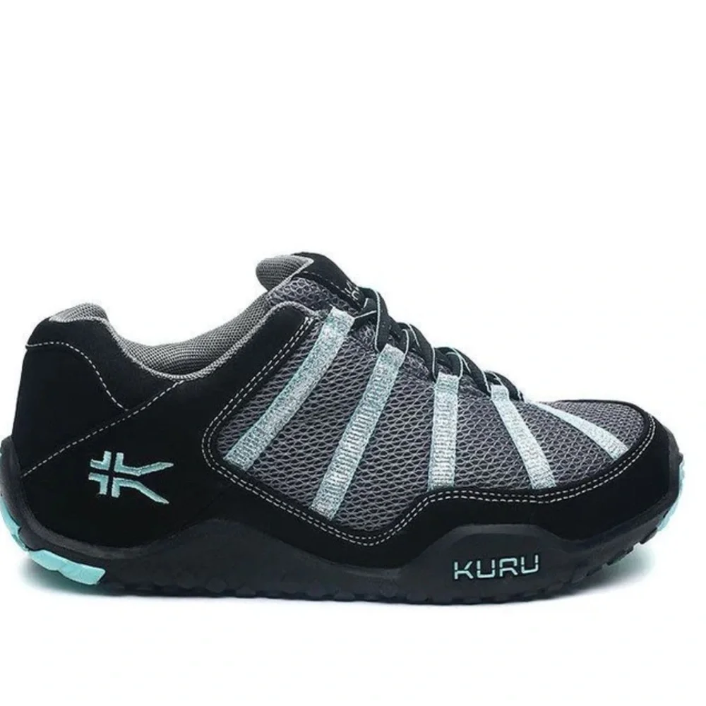 KURU CHICANE Black and Teal Athletic‎ Shoes size 10.5 M